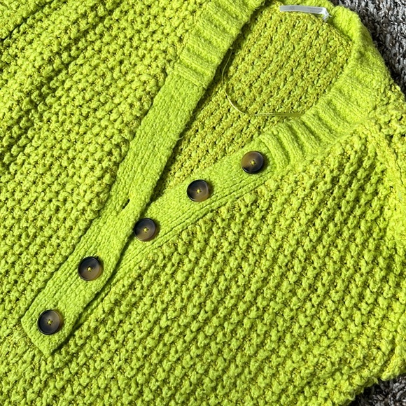 Free People | Whistle Thermal Henley Shirt | Size XS - Picture 6 of 8